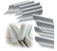 pluie pour portes et fenêtres Bandes D'étanchéité Transparentes Pour Fenêtres, Solin Anti-goutte Pour Fenêtres Coulissantes/à Battants, Déflecteur De Pluie Autocollant(9 PC,W 35MM)