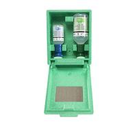 Plum 4789 Station d'urgence pour les yeux dans une boîte murale avec 2 bouteilles