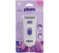 Plum Beauty Rasoir électrique pour femme - Système de rasage sans fil pour une utilisation humide et sèche, tondeuse pop-up pour une épilation plus longue