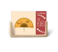 Plum Blossom Calendrier de bureau chinois 2022 12 mois