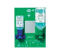 PLUM BR 318 045 Station de secours oculaire avec 2 bouteilles