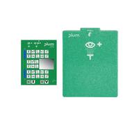 plum Coffret mural non rempli polystyrène matériel de fixation, miroir inclus