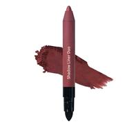 Plum Eyeshadow Stick 2 en 1 Eyeliner Eyeshadow, Duo Shadow Liner Set, Plum Eyeliner pour les yeux clairs pour les rendre Pop