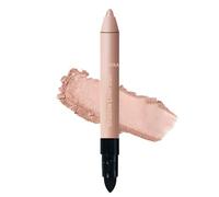 Plum Eyeshadow Stick 2 en 1 Eyeliner Eyeshadow, Duo Shadow Liner Set, Plum Eyeliner pour les yeux clairs pour les rendre Pop