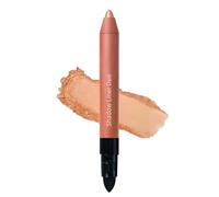 Plum Eyeshadow Stick 2 en 1 Eyeliner Eyeshadow, Duo Shadow Liner Set, Plum Eyeliner pour les yeux clairs pour les rendre Pop