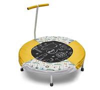 Plum Play Junior Jungle Trampoline pour Enfant avec Sons d'animaux et imprimés - Pieds en Caoutchouc pour Une Utilisation en intérieur et en extérieur - Poignée de sécurité Douce - 18 Mois à 3 Ans
