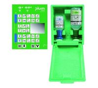 Plum PLUM Station d'urgence oculaire avec 2 flacons (500 ml, 200 ml), support mural Quantité:1