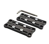 Plum Adjustable Plate For Race Noir 40 mm