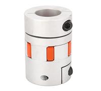 Plum Shaft Coupling 24mm | Aluminum Alloy Flexible Servo Motor Coupling | High Torsion 10N·m & 6000RPM | CNC Machines/Pumps/Industrial Automation