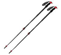 Plum - Bâtons polyvalents - Trail Tour FL Carbon EF en Aluminium - Noir Noir