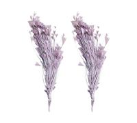 Plumage artificiel, violet clair | Lot de 2 grappes de plumes avec fil réglable pour décoration de la maison et accessoires de mode, fabrication de cadeaux