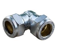 Plumb-Pak PFC03 Coude à compression Chromé 15 mm