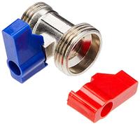 Accessoire pour appareil de lavage GENERIQUE Plumb-pak robinet de machine à laver/lave-vaisselle connecteur droit pour robinet 15 mm x 3/4 "