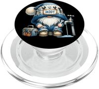 Plumber GNOME Dad Graphic for Men Funny Pipe Fitter PopSockets PopGrip pour MagSafe