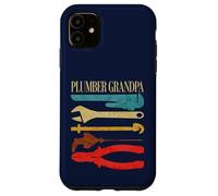 Plumber Grandpa Outils de plomberie rétro Pipefitter Vintage Coque pour iPhone 11