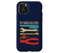 Plumber Grandpa Outils de plomberie rétro Pipefitter Vintage Coque pour iPhone 11 Pro