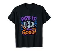 Plumber Pride Pipe It Real Good Graffiti Art T-Shirt