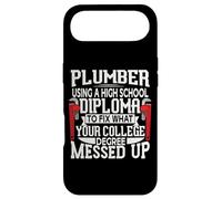 Plumber Using A High School Diploma to Fix What Your College Coque pour iPhone Air