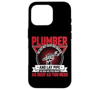 Plumber We Get Wet Have Big Snakes and Lay Pipe As Big As Coque pour iPhone 16 Pro