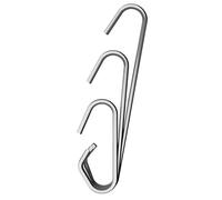 PlumbEZ Lot de crochets universels pour chasse d'eau - Crochet en C et lien C pour connexion de siphon - Crochets en C pour chasse d'eau de toilette