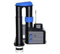 PlumbEZ Siphon de chasse d'eau universel réglable de 19,1 cm à 24,1 cm avec trop-plein interne - Siphon de rechange pour système de chasse d'eau WC, approuvé WRAS