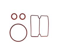 plumbify store Bague d'étanchéité en caoutchouc Nitrile for compresseur d'air sans huile, 4 pièces, culasse 550/750/950/1100/1500W, pièces pneumatiques(1100W)