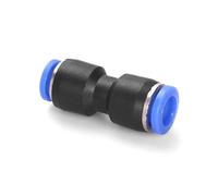 plumbify store Raccord pneumatique for tuyau, raccord rapide for tuyau d'air, tuyau en plastique, 4 mm, 6 mm, 8 mm, 10 mm, 12 mm, 14 mm(PU,14mm)