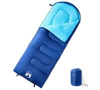 Plumbpyr Sac de couchage de camping pour adulte, imperméable, léger et chaud avec capuche, fermeture éclair, oreiller, compressible, 220x, 3-4 saisons pour extérieur, trekking, randonnée, voyage
