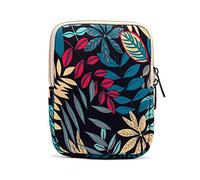 Plumdrop Housse de Livre Rigide en Tissu Lavable - Protection Rembourrée pour Livre de Poche et Tablette PC - Pour Adulte