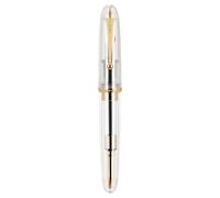 Plume à pointes - Stylos portables à pointe fine | Stylo éducatif à pointe métallique | Cadeau de stylo portable | Convertisseur de stylo créatif avec clip doré | Stylos plume élégants pour la maison