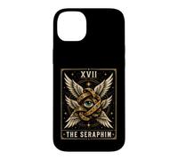 Plume céleste œil séraphin Mystique n'ayez Pas Peur Coque pour iPhone 14 Plus