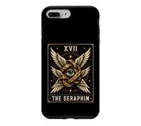 Plume céleste œil séraphin Mystique n'ayez Pas Peur Coque pour iPhone 7 Plus/8 Plus