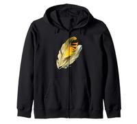 Plume colorée Indienne Indienne du sud-Ouest Sweat à Capuche