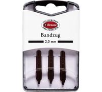 Brause 318020B - Plumes de calligraphie pour porte-plume - Boite de 3 plumes métal Bandzug 2 mm - Fabrication Allemande.
