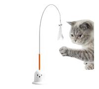 Plume de chat - Jouet pour chat intérieur adulte - Gobelet à ventouse - Jouet de sport - Teaser pour chat - Portable - Plume de chaton interactif - Baguettes magiques avec