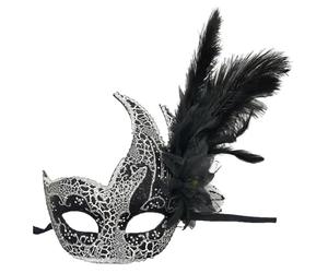 Plume de Mardi Gras - Masque, Carnaval | Masque de plumes pour femmes, masque de mascarade, spectacle, fêtes costumées de carnaval d'halloween de venise, bal de promo