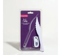 Plume de massage vibrante Ticky - Violet