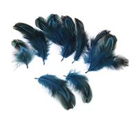 Plume Décoration Naturelle Oiseau Sauvage Cuivre Poulet Vert Pièce Plume Pour Costumes Chapeaux Décoration Intérieure 50 Pièces Excellente Durabilité