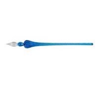 Plume en verre - Ronde - Bleu outremer - Calligraphie - Herbin