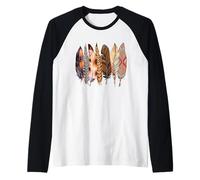 Plume Indienne amérindienne du sud-Ouest Manche Raglan