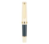 Plume Pointe, à dessin à pointe extra pour écriture fluide - mini portable au design classique avec convertisseur, cadeau pour collègue, ami, enfant, enseignant,