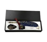 Plume Sergent-Major et Encrier,Fournitures d'Écriture Rétro,Stylos pour Prise de Notes et Correspondance Manuscrite | pour Débutants Écrivains Peintres Étudiants Enseignants Artistes Anniversaire Fête