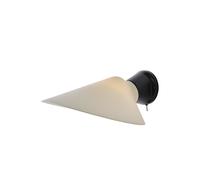 Plume SW Applique Murale Noir/Porcelaine