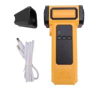 Plumeau à air comprimé électrique sans Fil Rechargeable, 9 Vitesses réglables, Affichage numérique LED, souffleur de poussière pour Le Nettoyage du Clavier, Ordinateur (Jaune)