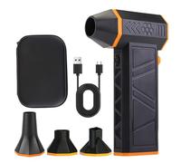 Plumeau à air comprimé - Souffleur turbo violent sans fil 130 000 tr/min, ventilateur électrique violent rechargeable, mini souffleur d'air à compresseur for voiture, maison