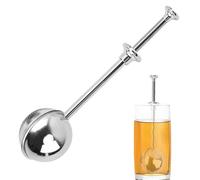 Plumeau À Farine Pour La Cuisson, Shaker À Sucre En Poudre, Outil Télescopique À Boule De Poudre En Acier Inoxydable, Filtre À Thé Rotatif, Tamis À Farine À Main Pour Sucre En P-oudre