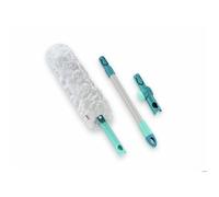 Plumeau avec manche Leifheit Superduster XL Pro Reach 41258, housse lavable en microfibre 360° et manche 43cm avec articulation