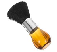 Plumeau de Cou de Barbier Manuel en ABS Nylon pour Cheveux | Brosse Non Abrasive, Prise en Main Confortable, Usage Maison ou Salon, pour Éliminer les Cheveux Coupés