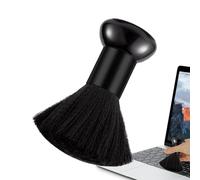 Plumeau de cou pour coiffeur, brosse pour plumeau de cou, brosse à poussière pour ongles, brosse de nettoyage des cheveux cassés pour coiffure, poils en nylon doux