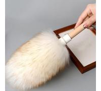 Plumeau en laine unique pour un dépoussiérage efficace, outil léger et élégant pour chaque maison (petit)